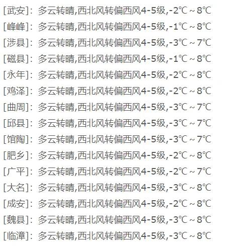 最低7℃！雨雪！大风！邯郸发布寒潮预警！  -图3